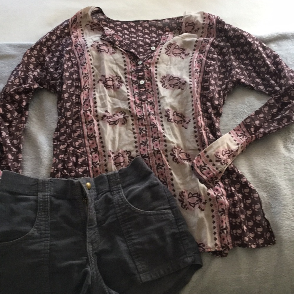 Vintage Bohemian Blouse